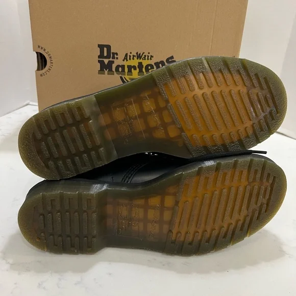 Dr. Martens Black Leather Boots - Picture 8 of 10